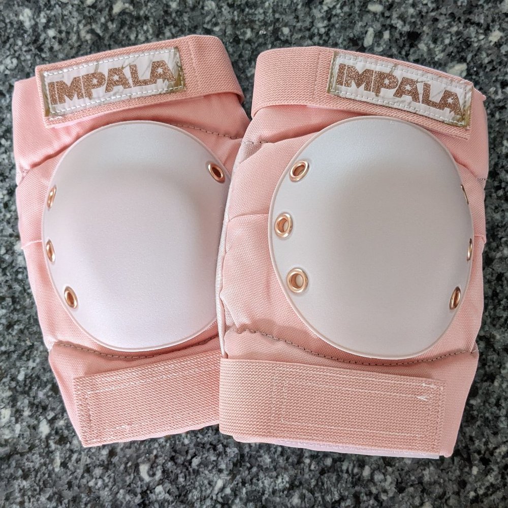 Impala Skate Rose Gold Knee Pads - M
